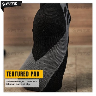 FITS Short Compression Socks Kaos Kaki 